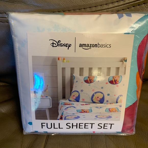 Amazon Basics Bedding New Disneys Frozen 3pc Full Size Sheet Set